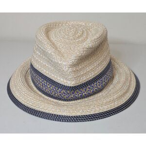 Eric Javits Womens Squishee Straw Packable Fedora Hat UPF 50+
